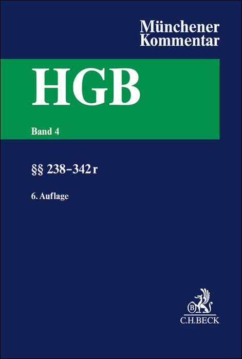 Vorderes Coverbild Münchener Kommentar zum Handelsgesetzbuch  Bd. 4: Drittes Buch. Handelsbücher §§ 238-342r HGB