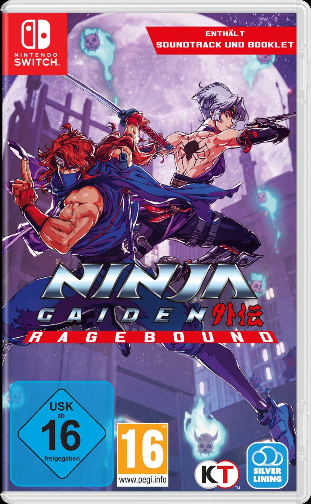 Vorderes Coverbild NINJA GAIDEN: Ragebound (Nintendo Switch)