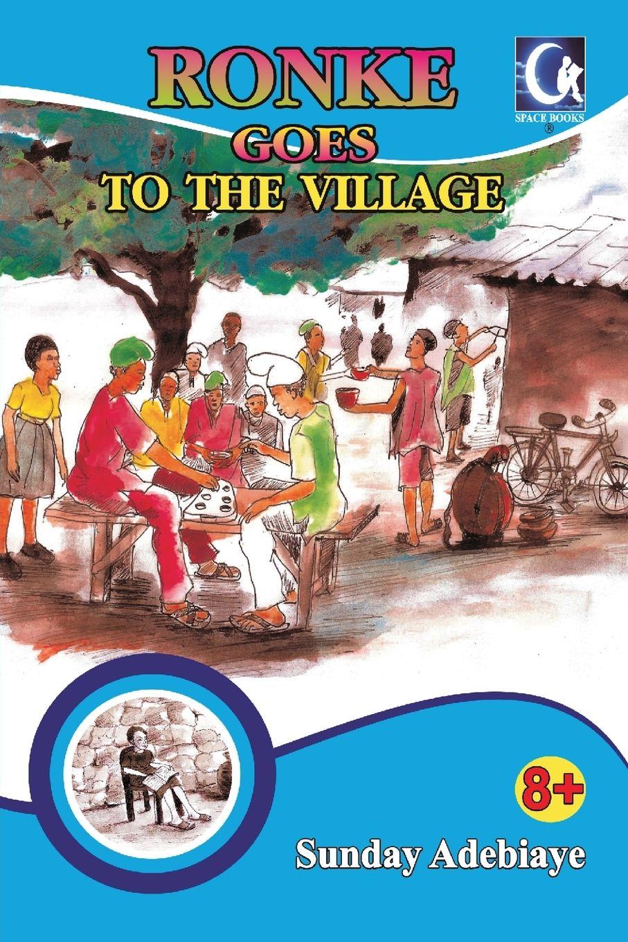 Vorderes Coverbild Ronke goes to the village
