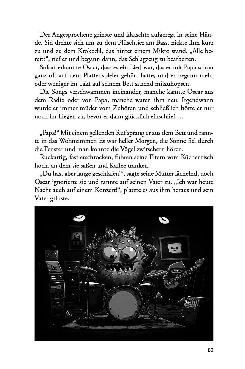 Beispielinhalt (Bild) Wo die wilden Geister wohnen ... Schaurig-schöne Gruselgeschichten für Kinder - Band 7