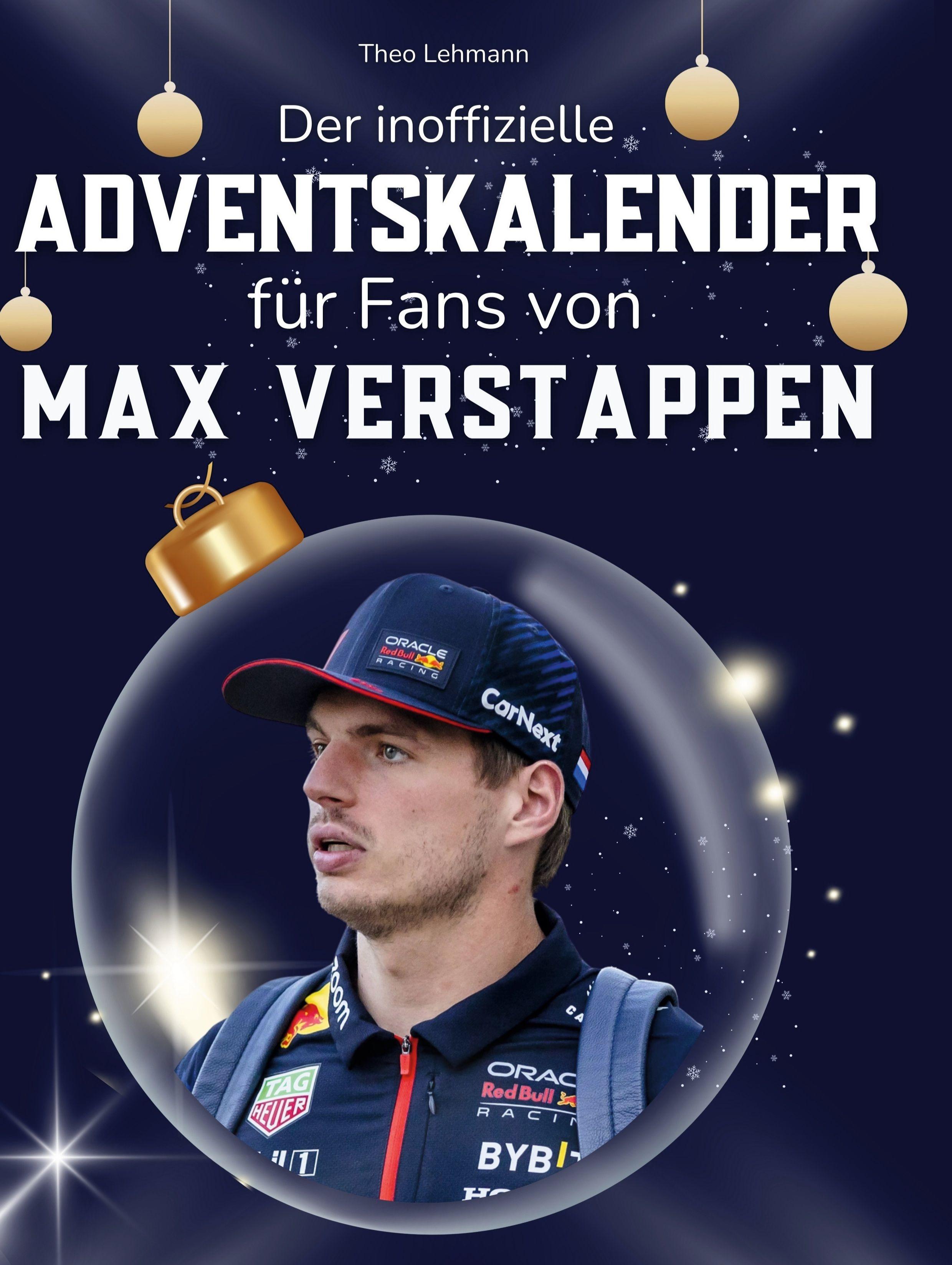 Vorderes Coverbild Der inoffizielle Adventskalender für Fans von Max Verstappen