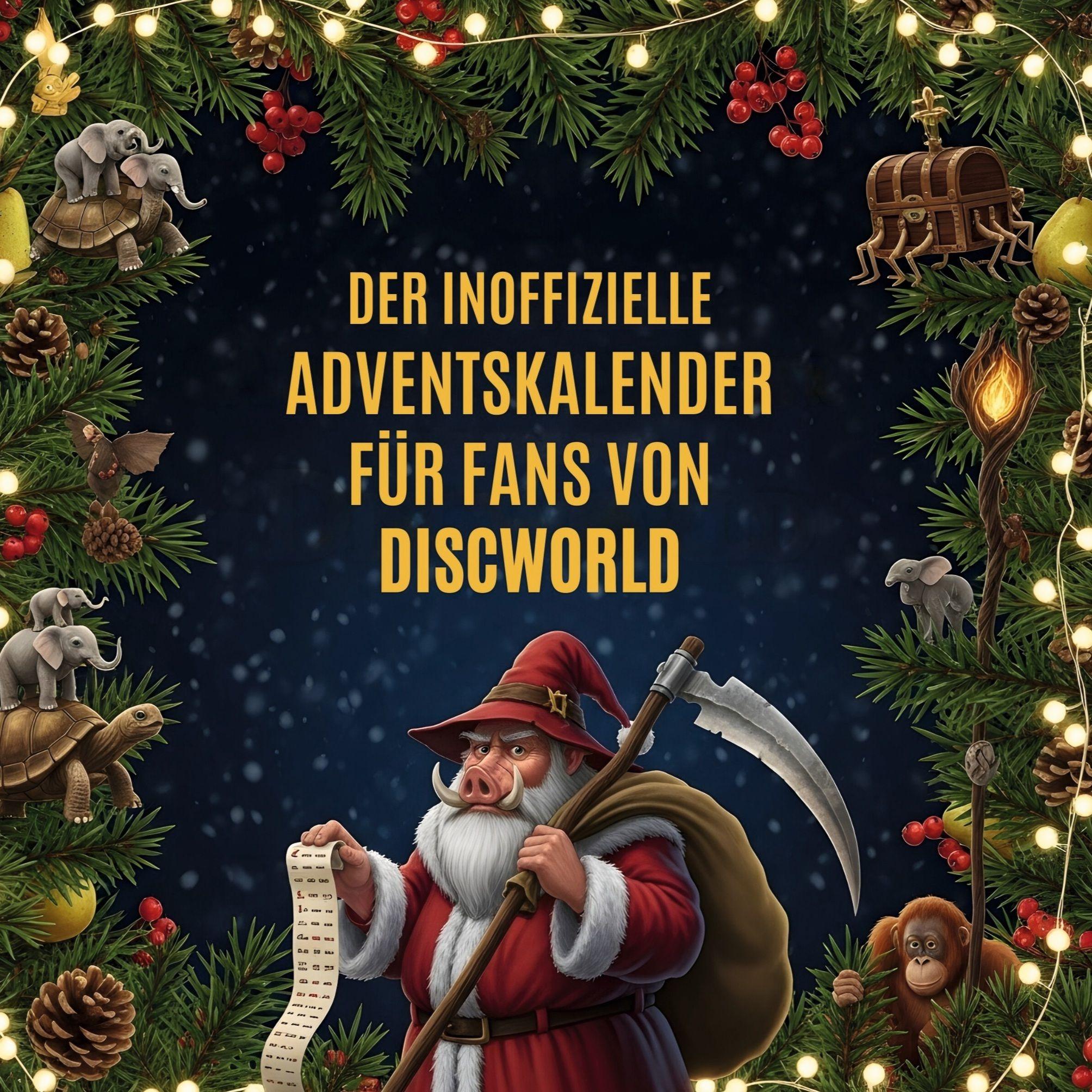 Vorderes Coverbild Der inoffizielle Adventskalender für Fans von Discworld