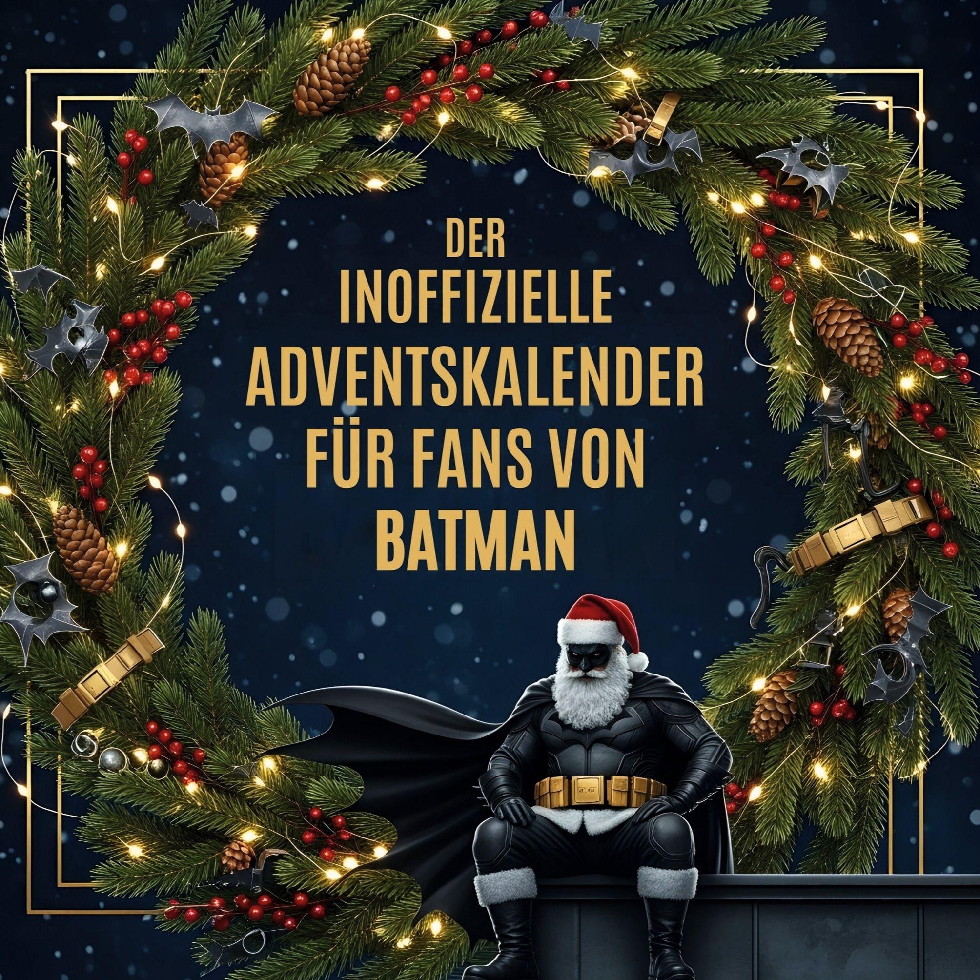 Vorderes Coverbild Der inoffizielle Adventskalender für Fans von Batman