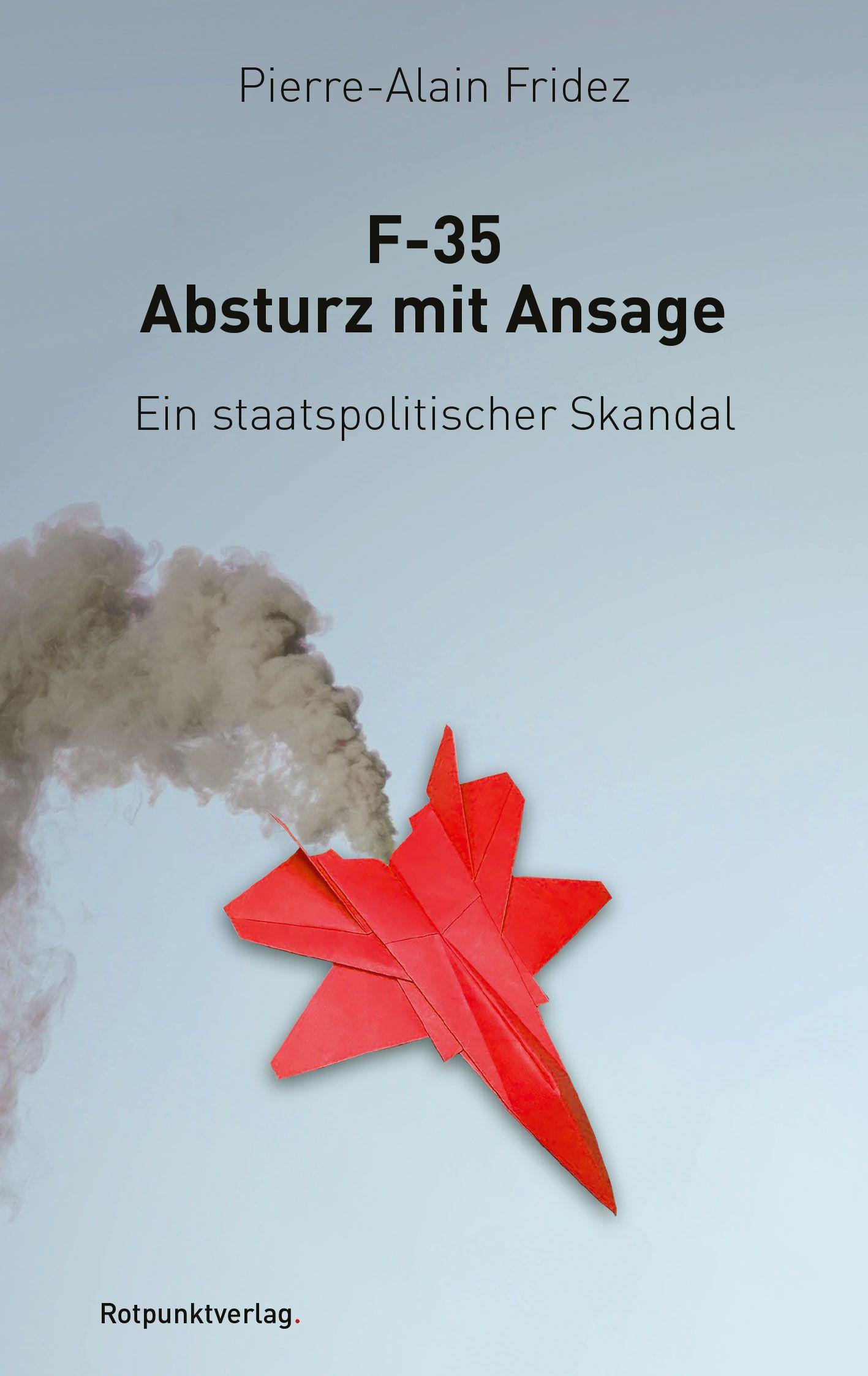 Vorderes Coverbild F-35 - Absturz mit Ansage