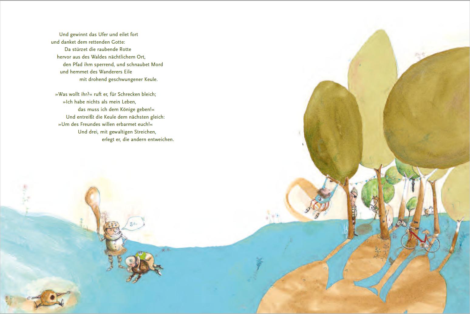 Beispielinhalt (Bild) Die Bürgschaft