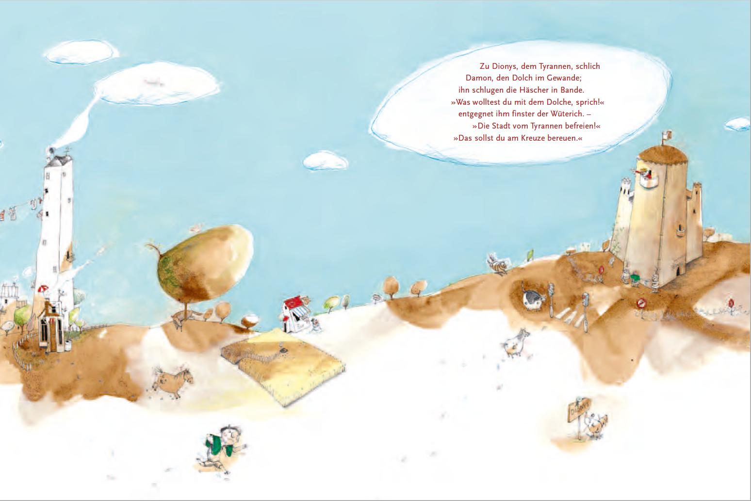 Beispielinhalt (Bild) Die Bürgschaft