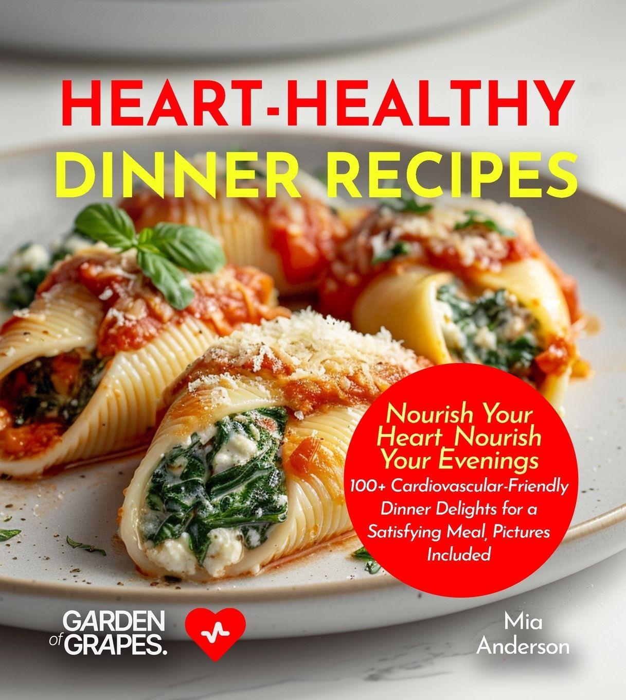 Vorderes Coverbild Heart-Healthy Dinner Recipes