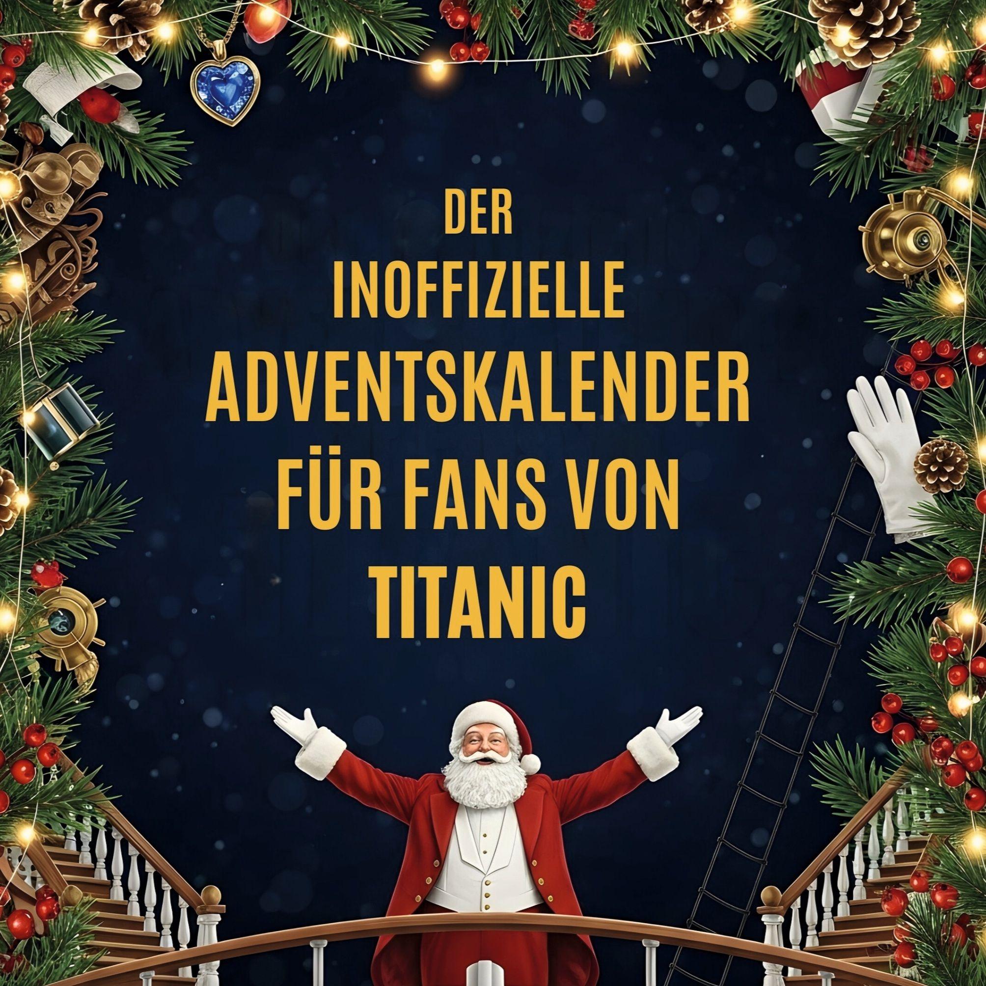 Vorderes Coverbild Der inoffizielle Adventskalender für Fans von Titanic