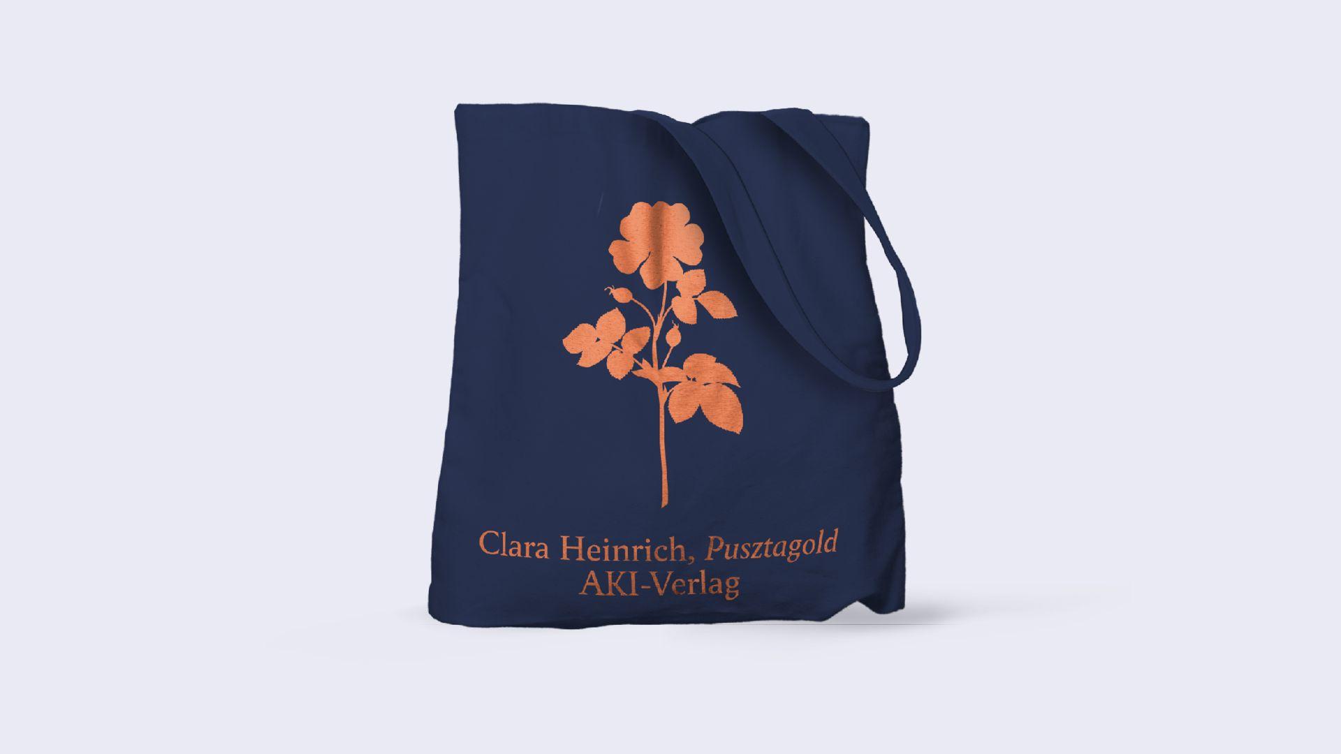 Vorderes Coverbild Stofftasche Pusztagold