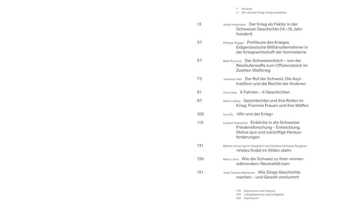 Beispielinhalt (Bild) Wir und der Krieg