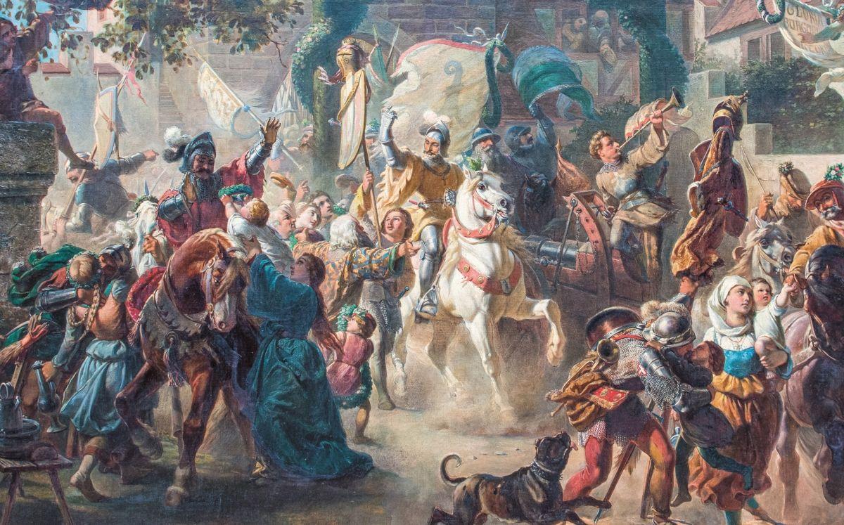 Beispielinhalt (Bild) Wir und der Krieg