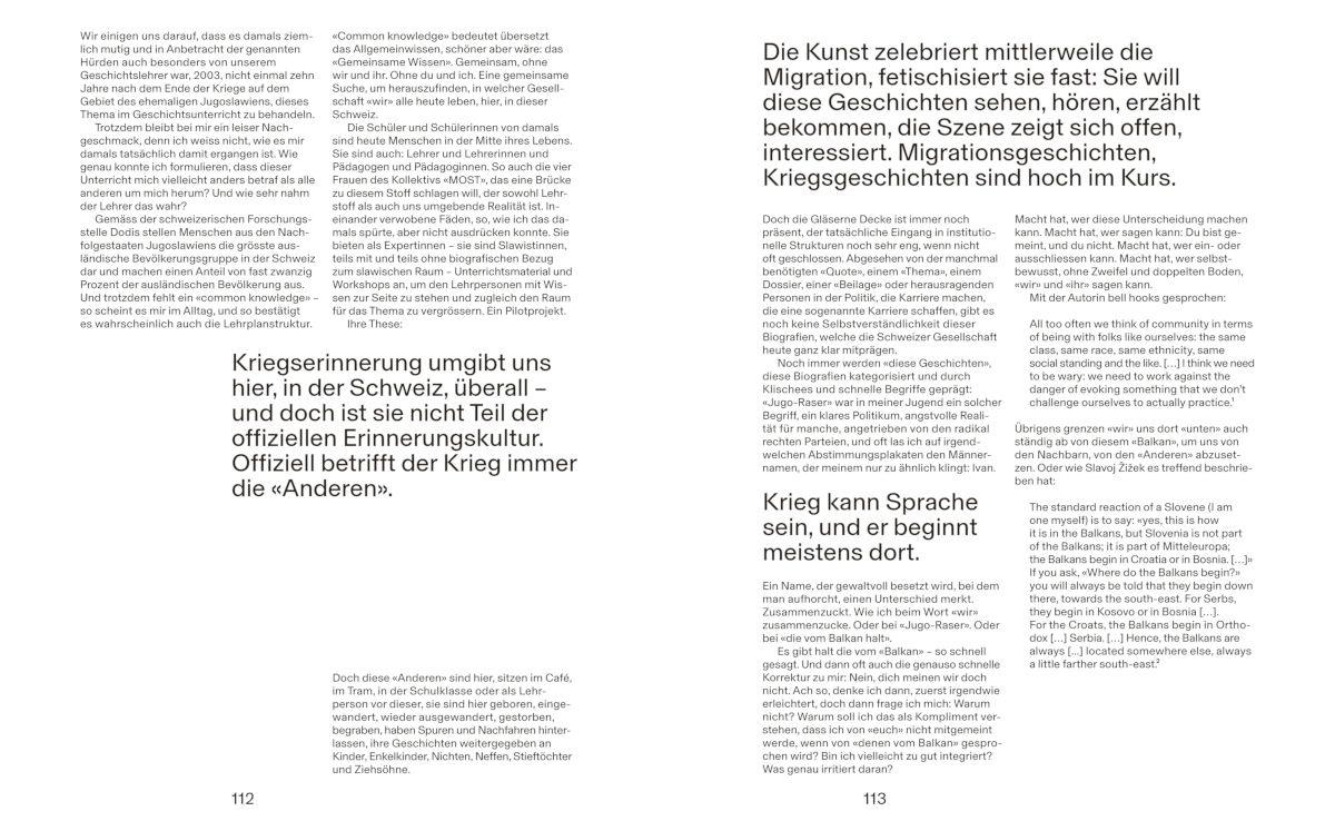 Beispielinhalt (Bild) Wir und der Krieg