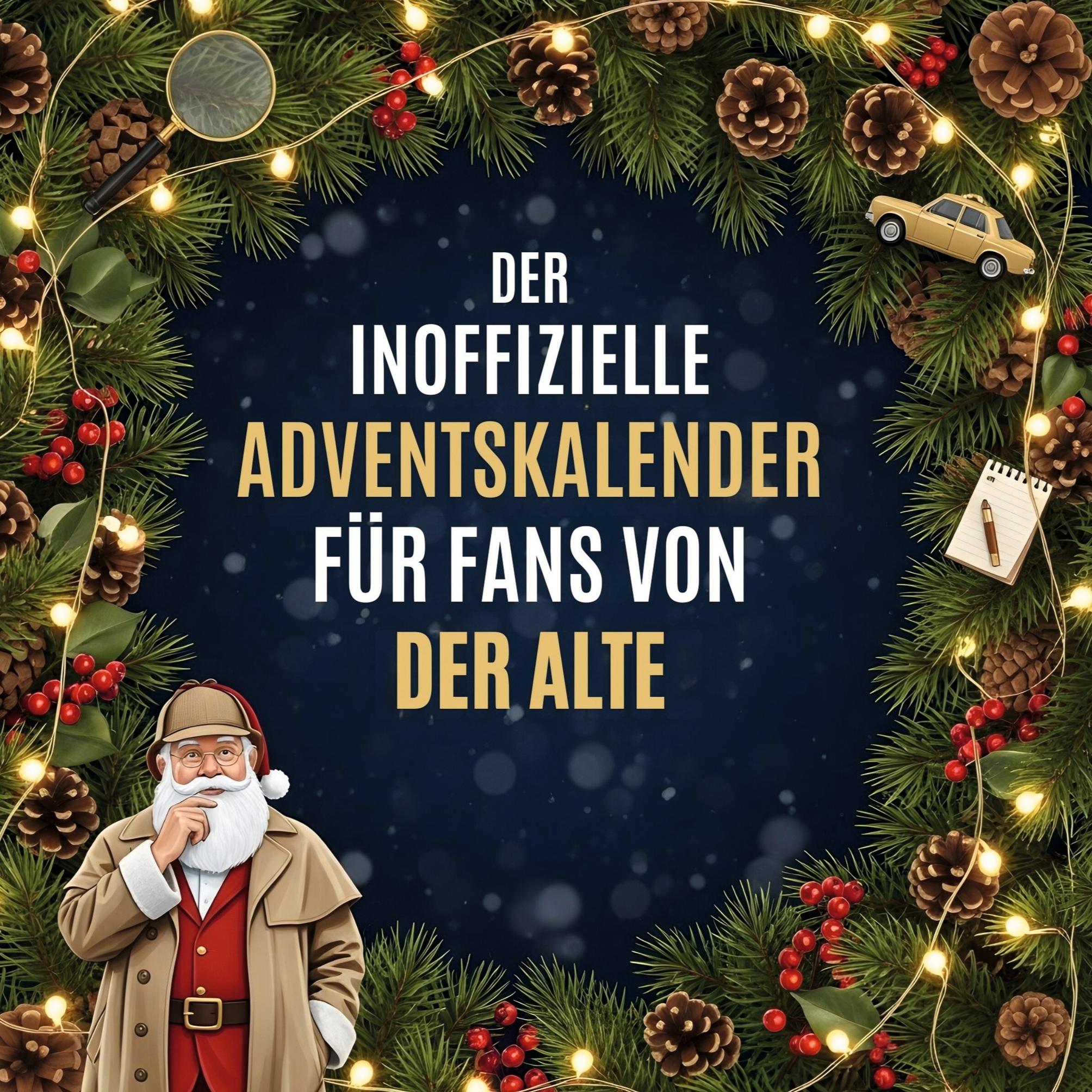 Vorderes Coverbild Der inoffizielle Adventskalender für Fans von Der Alte