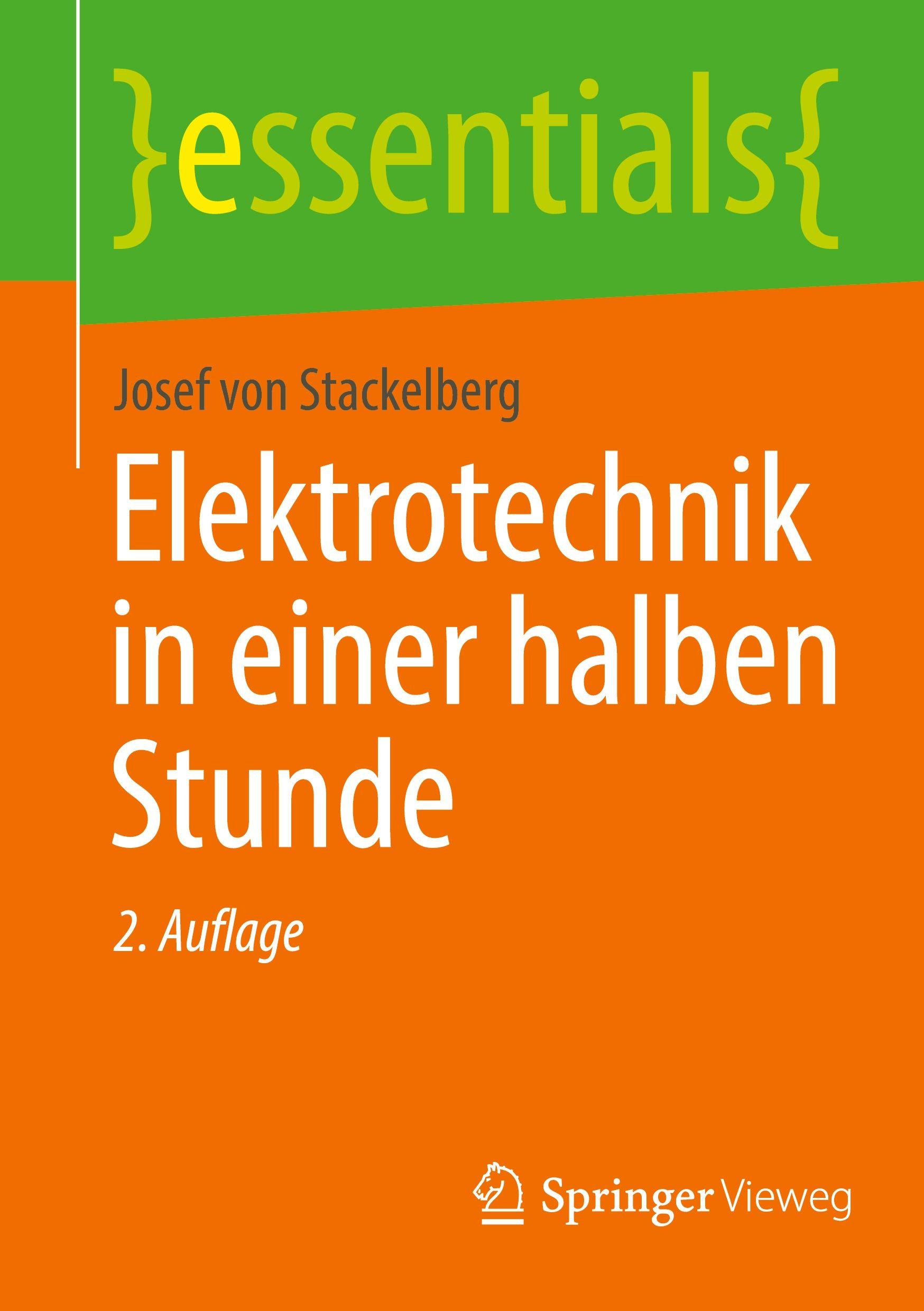 Vorderes Coverbild Elektrotechnik in einer halben Stunde