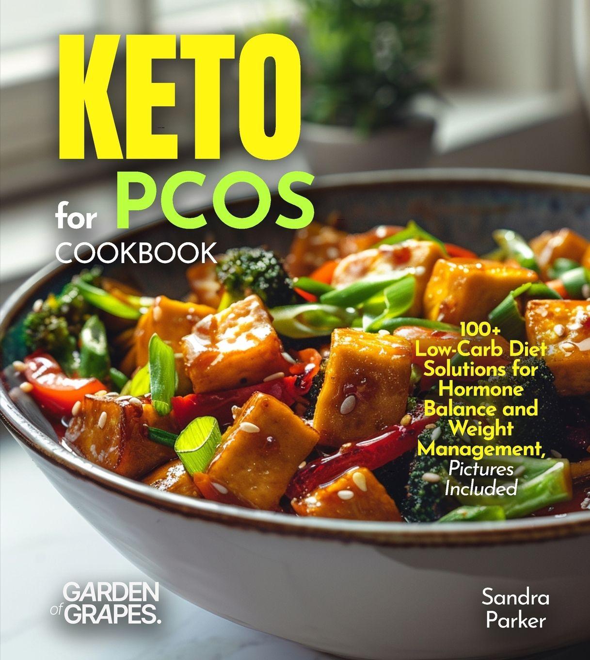 Vorderes Coverbild Keto for PCOS Cookbook