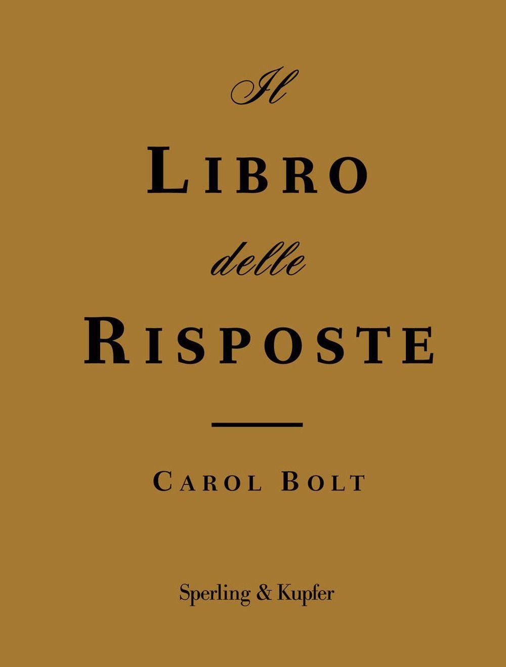 Vorderes Coverbild Il libro delle risposte