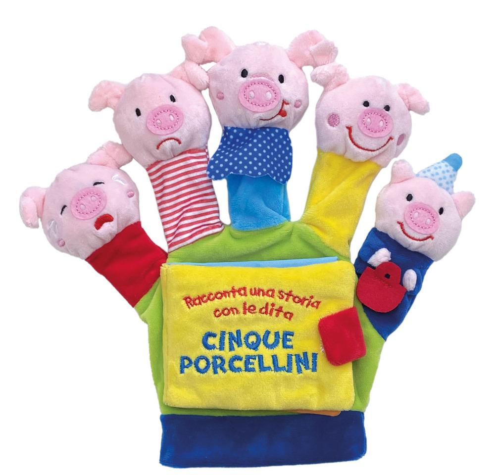 Vorderes Coverbild Cinque porcellini. Una storia da animare