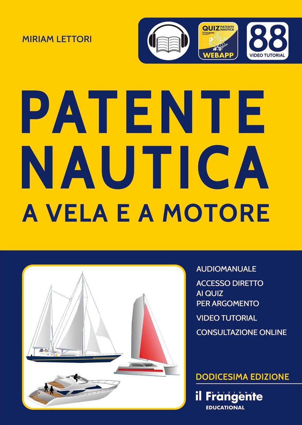 Vorderes Coverbild Patente nautica a vela e a motore