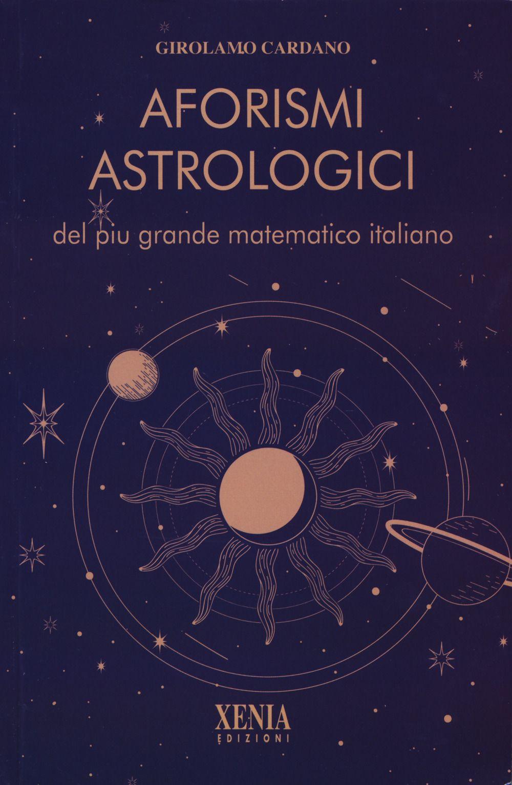 Vorderes Coverbild Aforismi astrologici del più grande matematico italiano