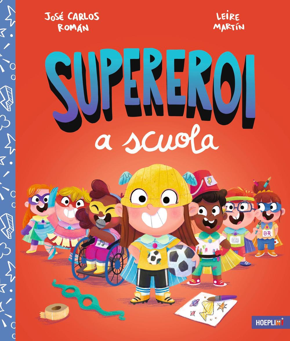 Vorderes Coverbild Supereroi a scuola
