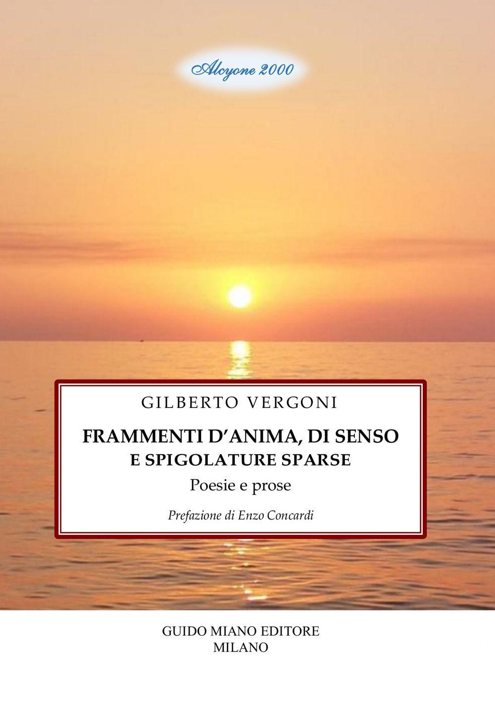 Vorderes Coverbild Frammenti d'anima, di senso e spigolature sparse