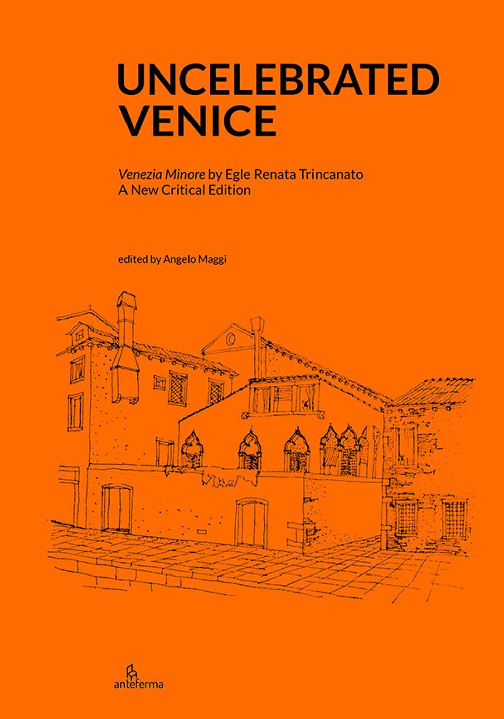 Vorderes Coverbild Uncelebrated Venice. 'Venezia minore' by Egle Renata Trincanato. A new critical edition