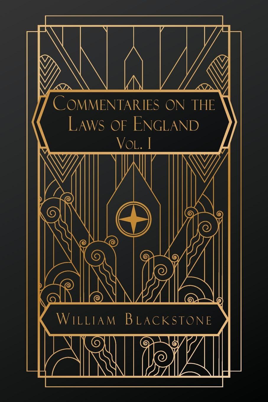 Vorderes Coverbild Commentaries on the Laws of England