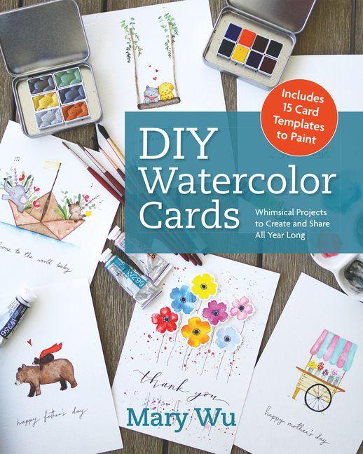 Vorderes Coverbild DIY Watercolor Cards