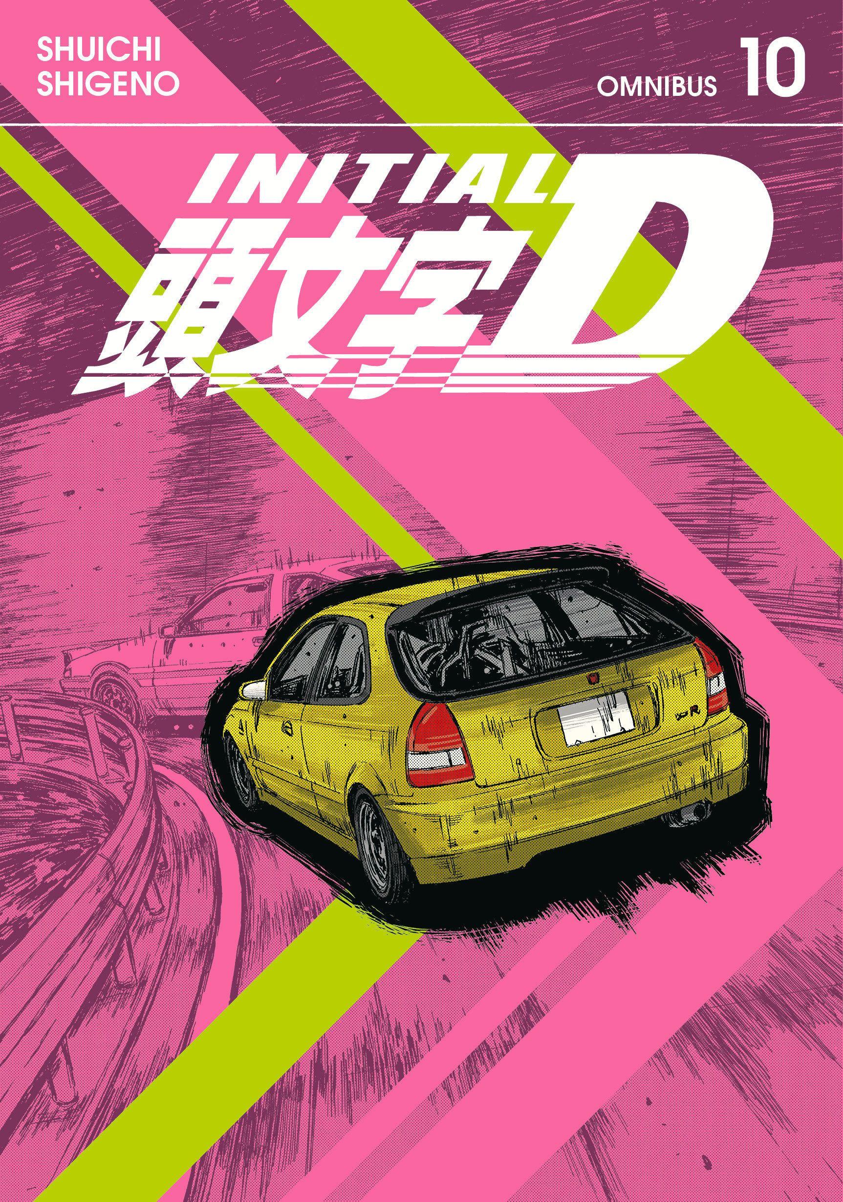 Vorderes Coverbild Initial D Omnibus 10 (Vol. 19-20)
