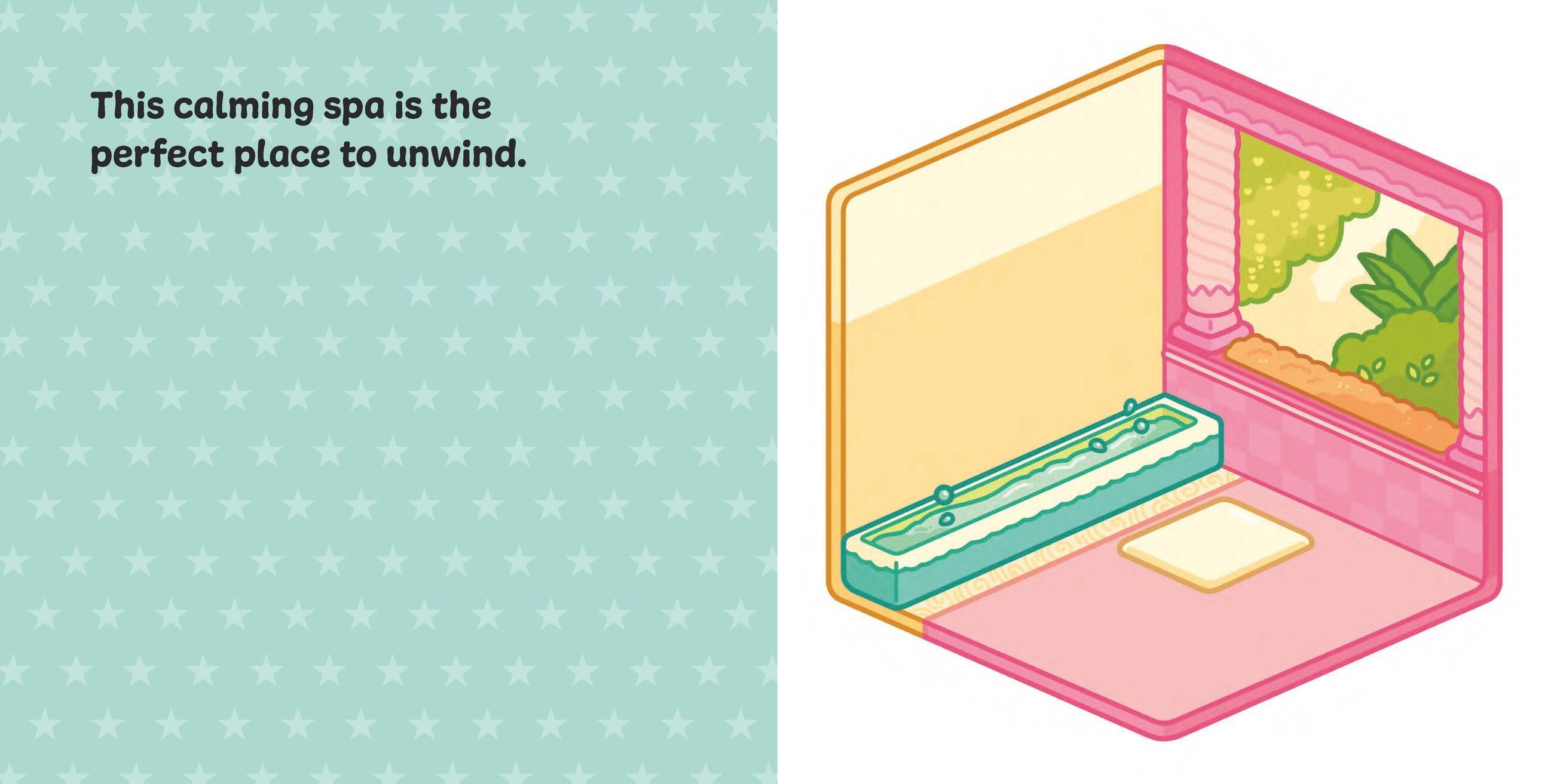 Beispielinhalt (Bild) Cute & Cozy Sticker Rooms: Cozy Getaways