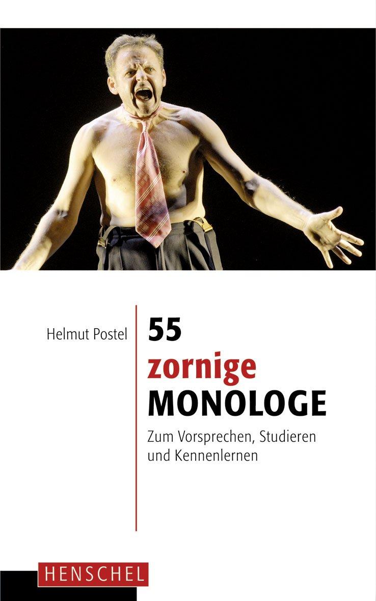 Vorderes Coverbild 55 zornige Monologe