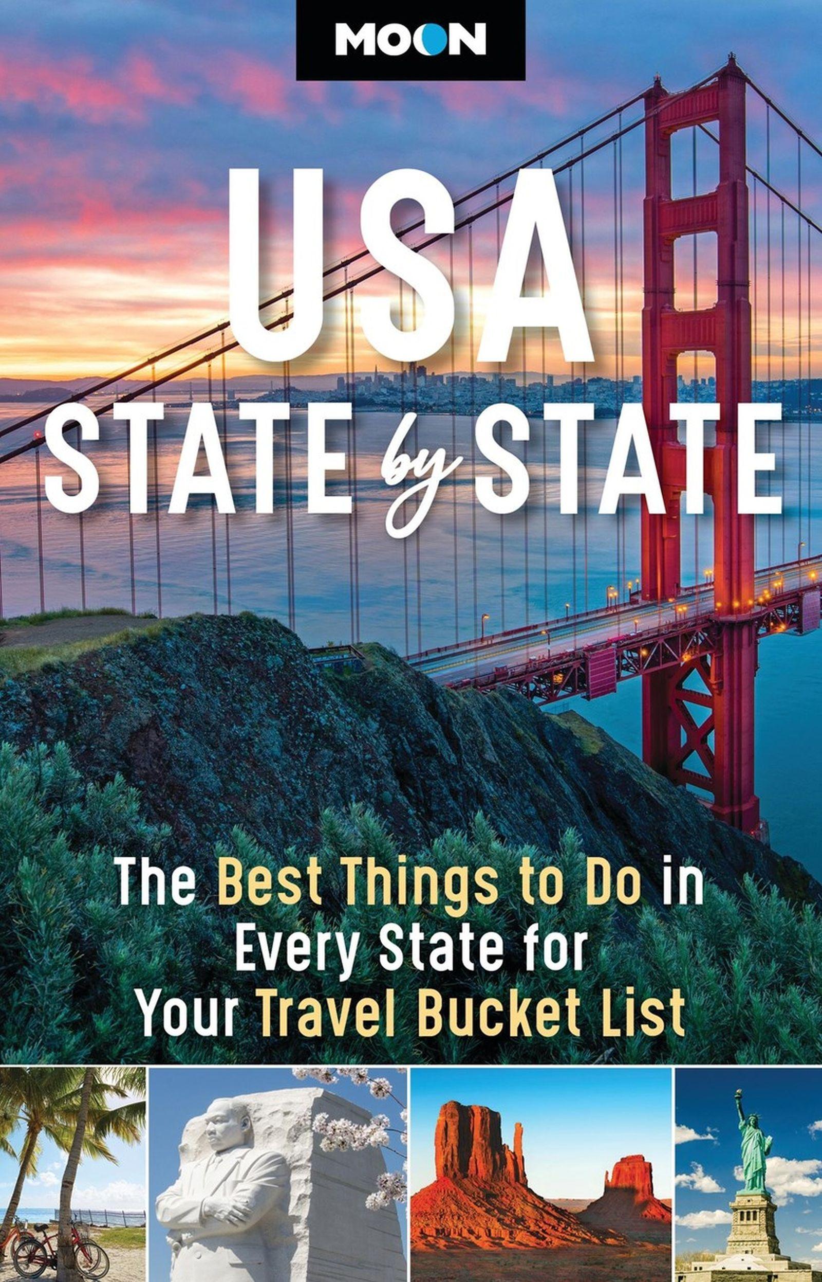 Vorderes Coverbild Moon USA State by State