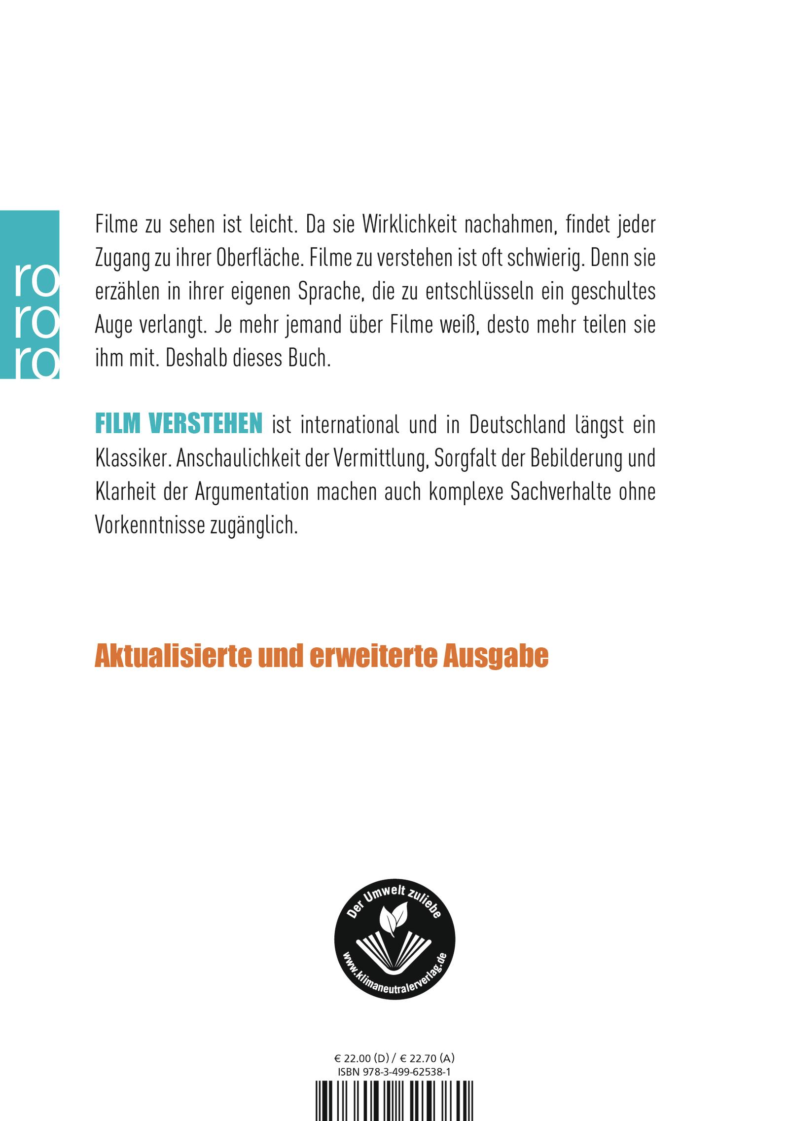 Rückseitencover Film verstehen