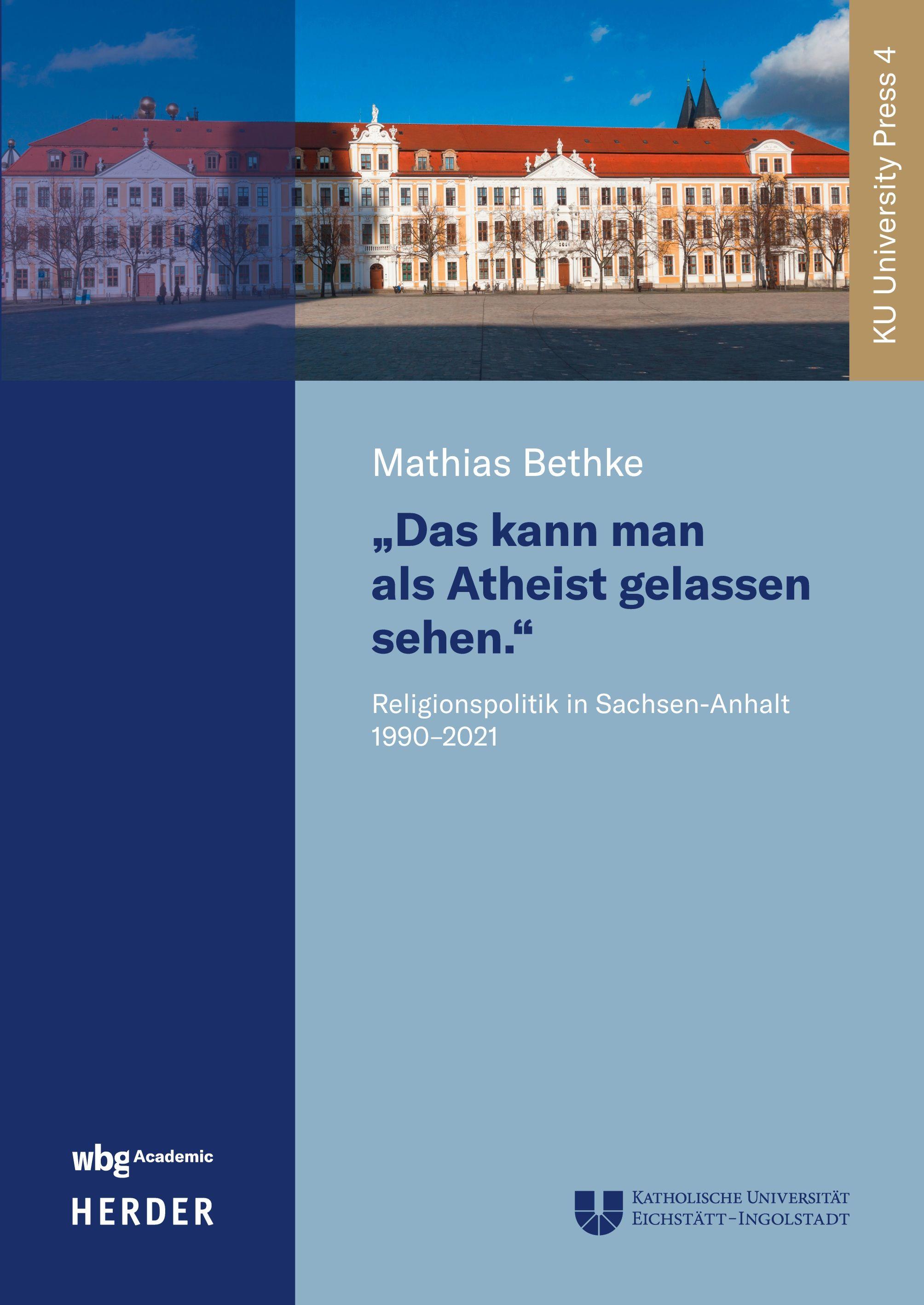 Vorderes Coverbild 'Das kann man als Atheist gelassen sehen'