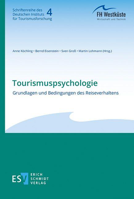Vorderes Coverbild Tourismuspsychologie