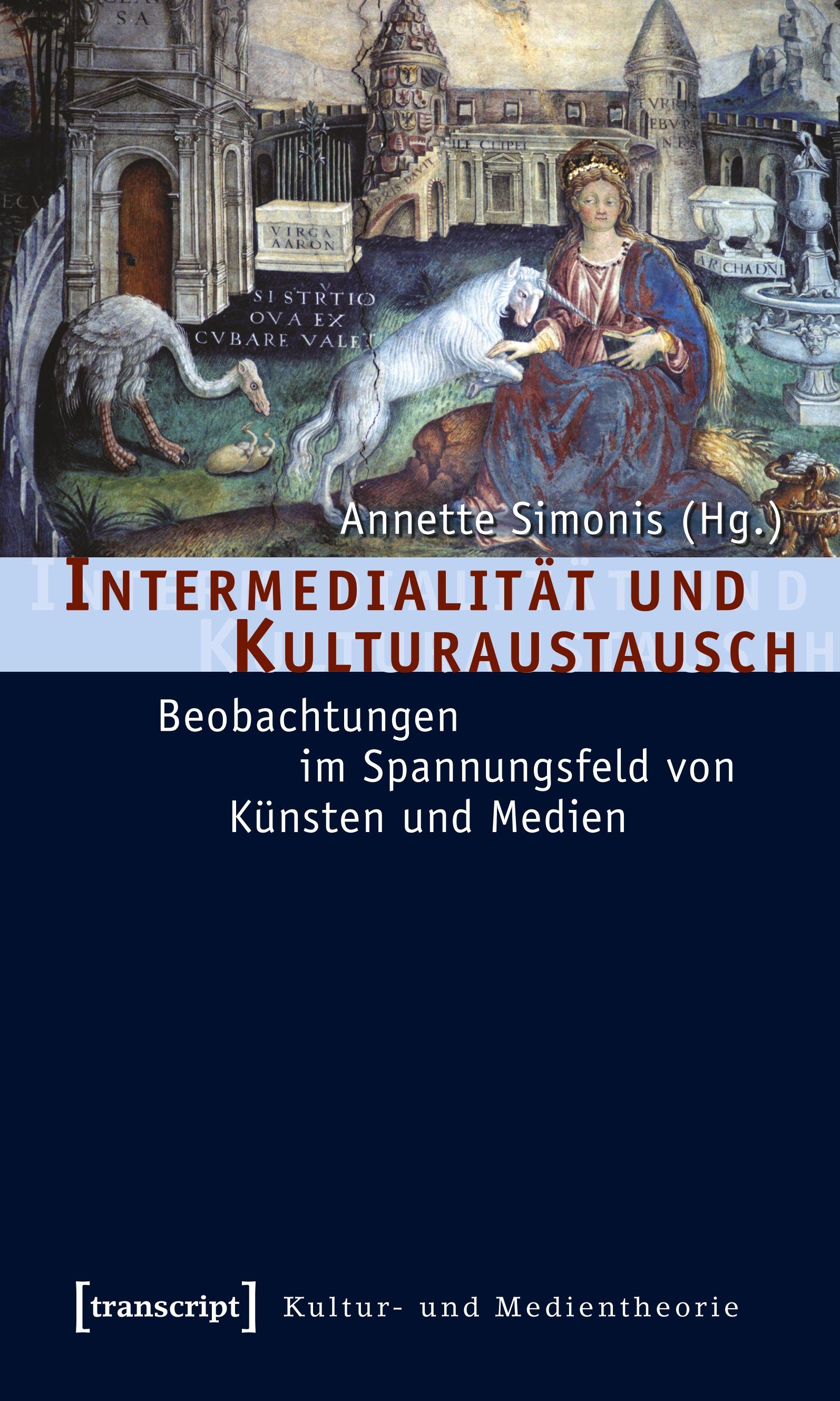 Vorderes Coverbild Intermedialität und Kulturaustausch