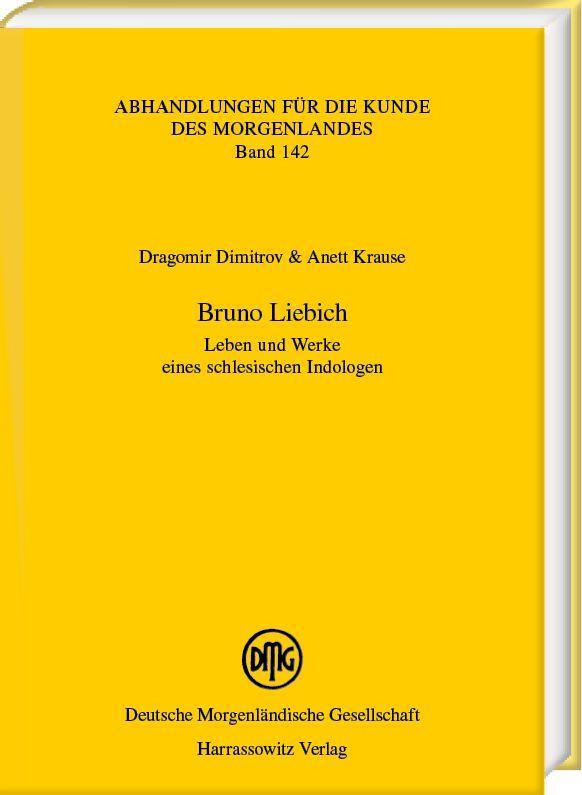 Vorderes Coverbild Bruno Liebich