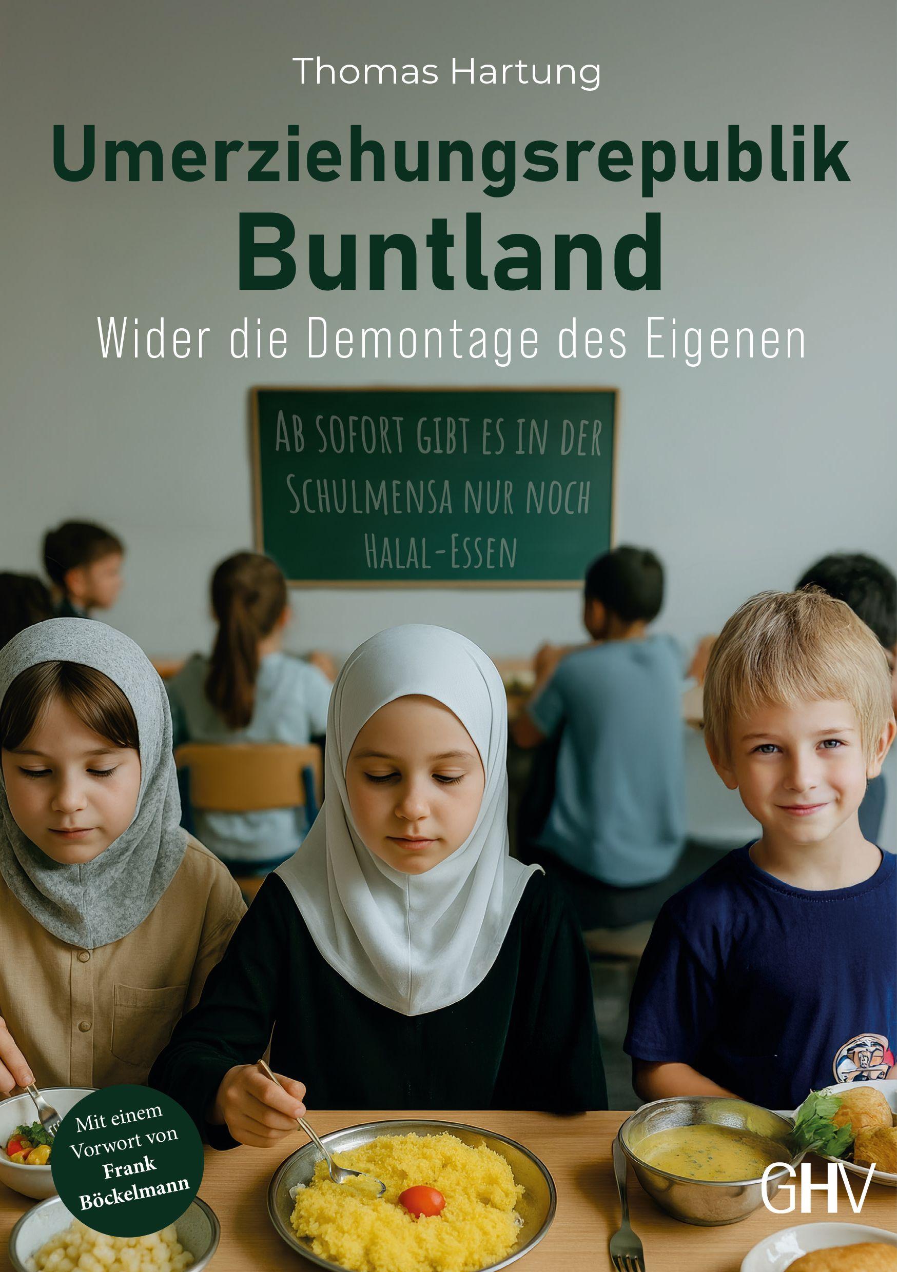 Vorderes Coverbild Umerziehungsrepublik Buntland