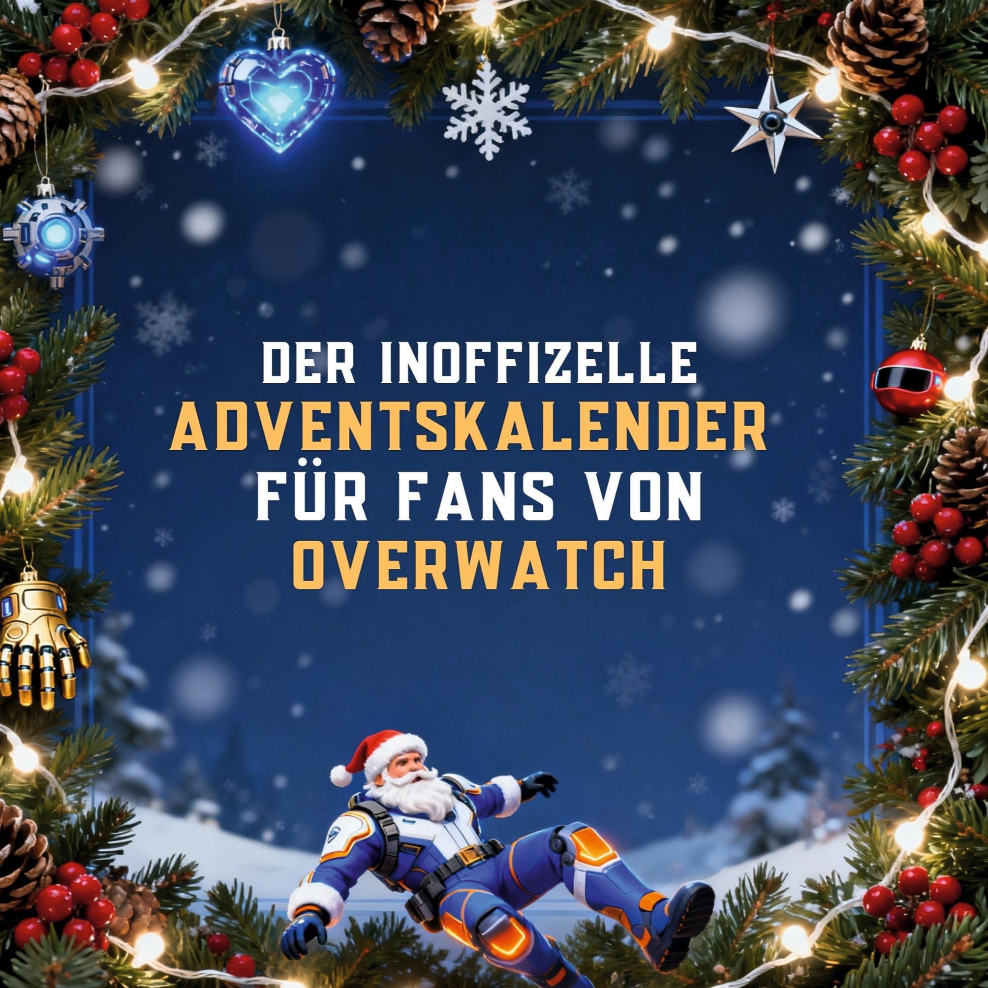 Vorderes Coverbild Der inoffizielle Adventskalender für Fans von Overwatch