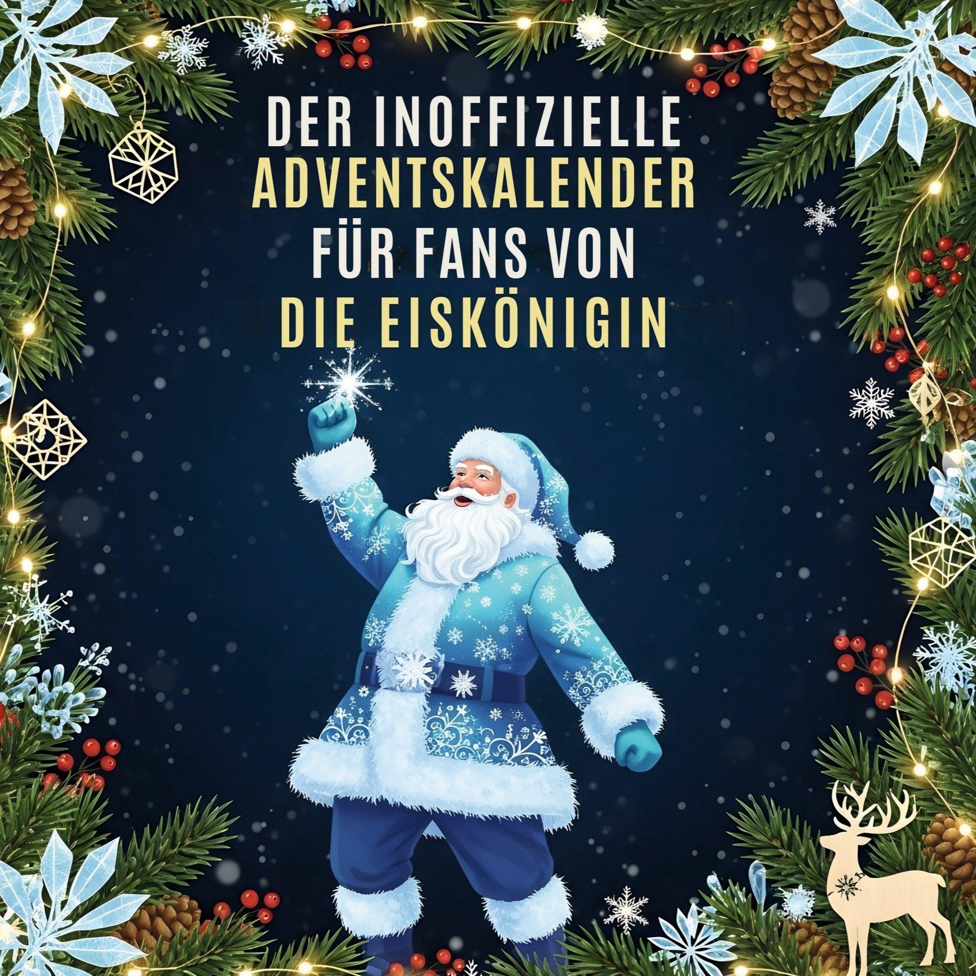 Vorderes Coverbild Der inoffizielle Adventskalender für Fans von Die Eiskönigin (Frozen)