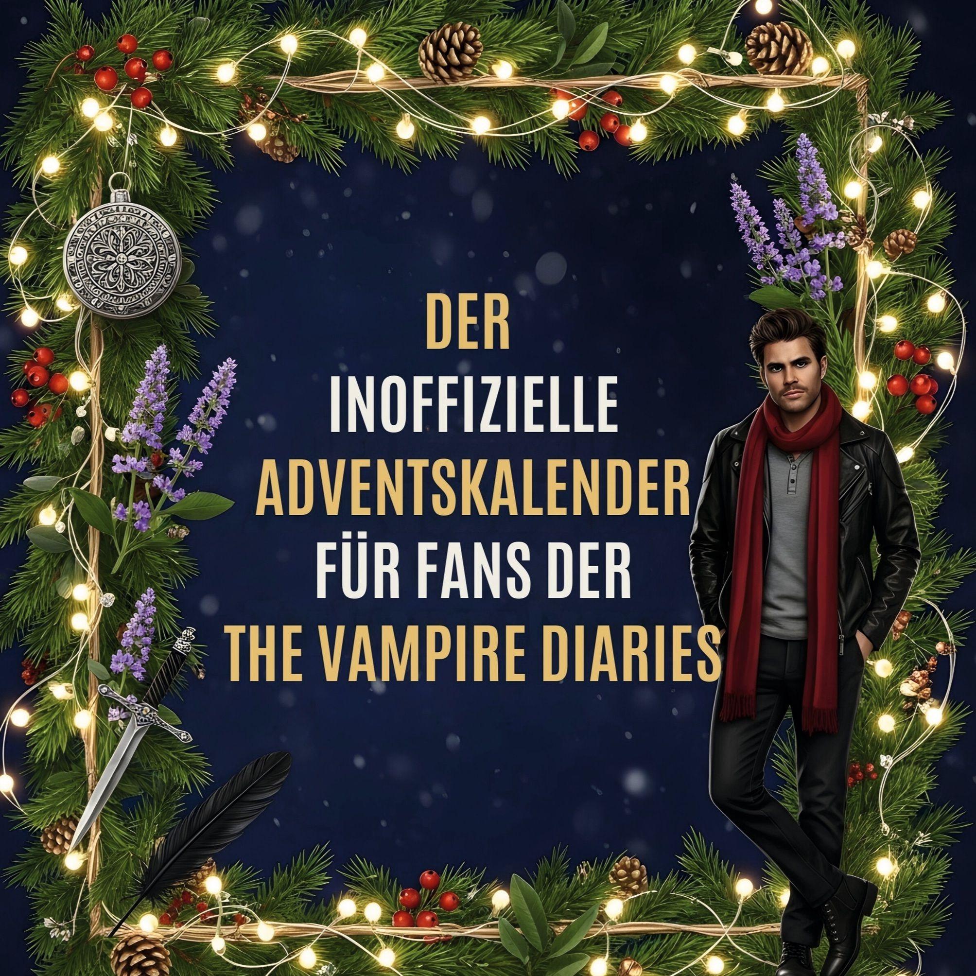 Vorderes Coverbild Der inoffizielle Adventskalender für Fans von The Vampire Diaries