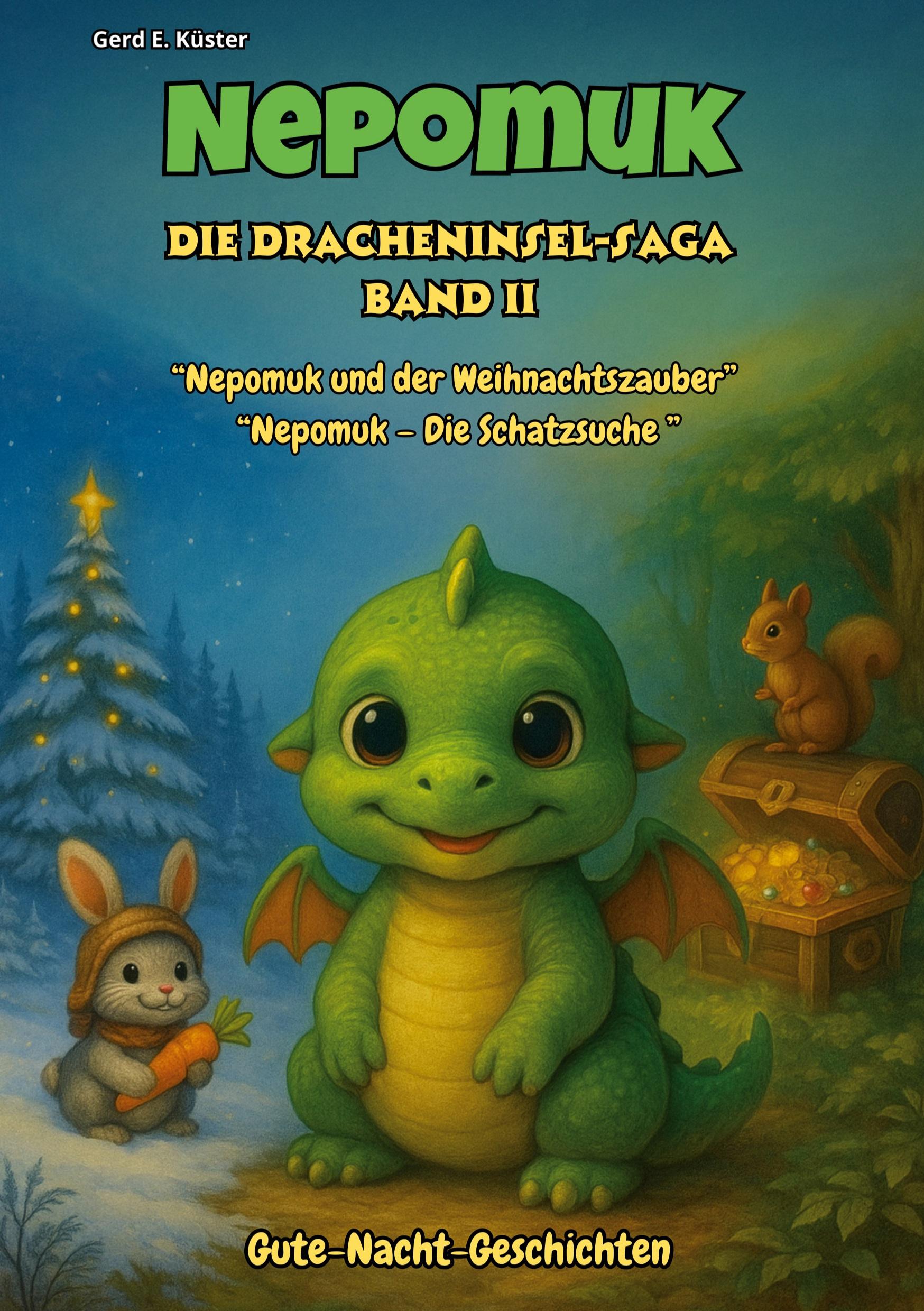 Vorderes Coverbild Nepomuk - Die Dracheninsel-Saga - Band 2