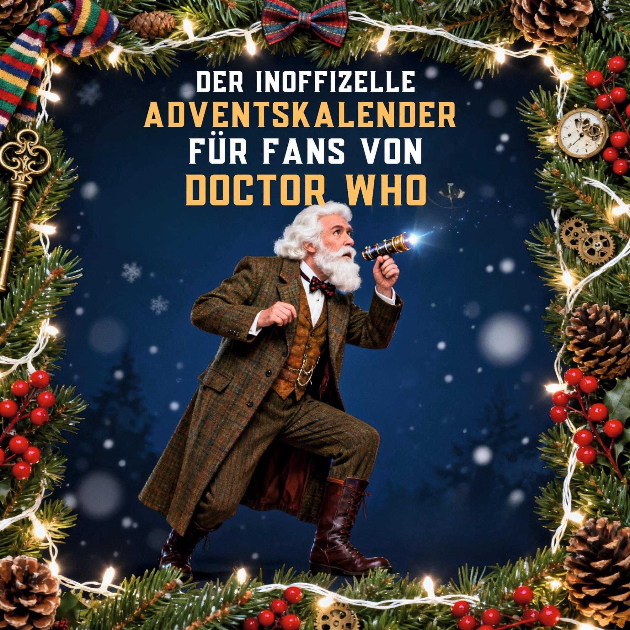 Vorderes Coverbild Der inoffizielle Adventskalender für Fans von Doctor Who