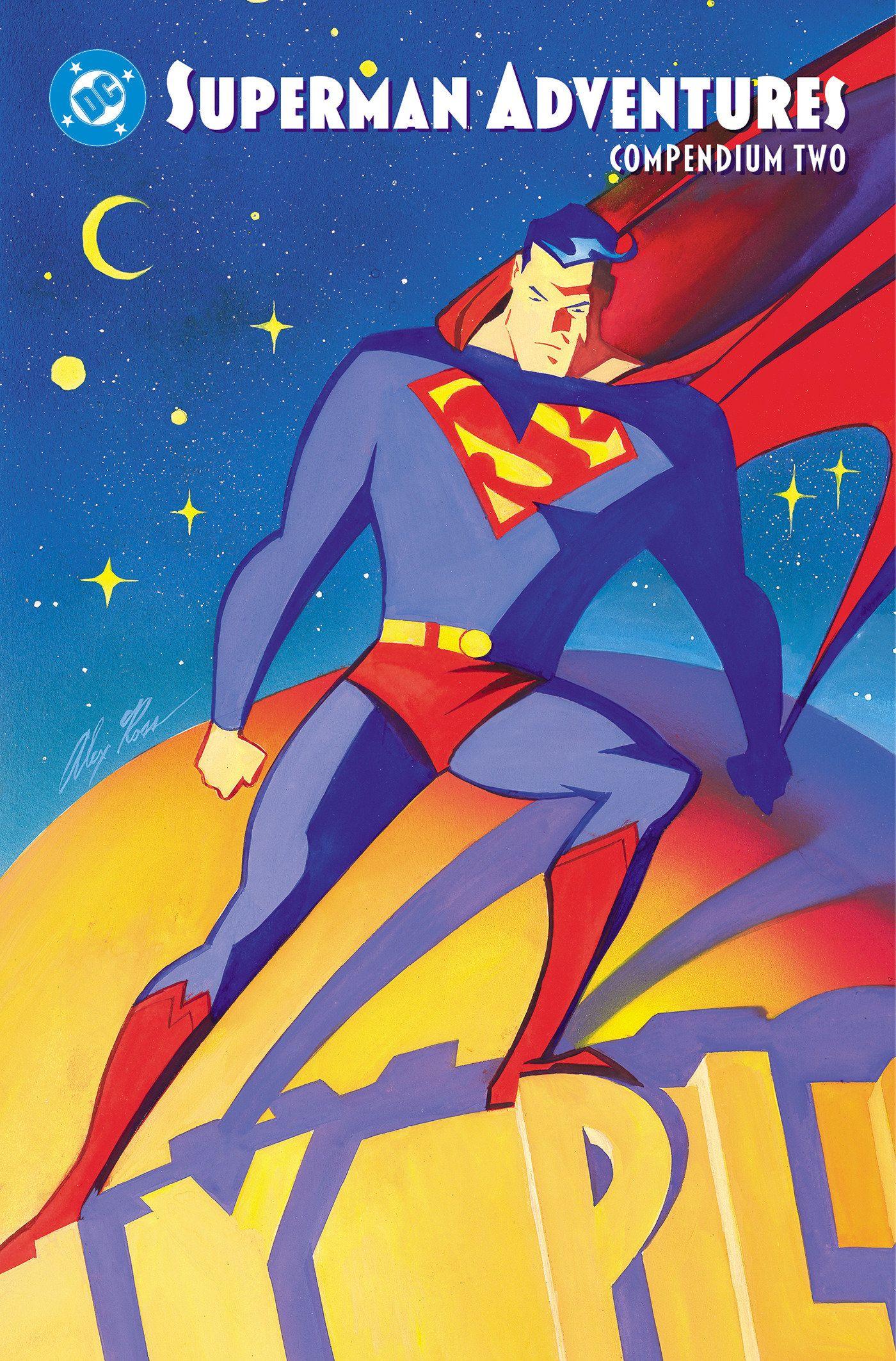 Vorderes Coverbild Superman Adventures Compendium Two