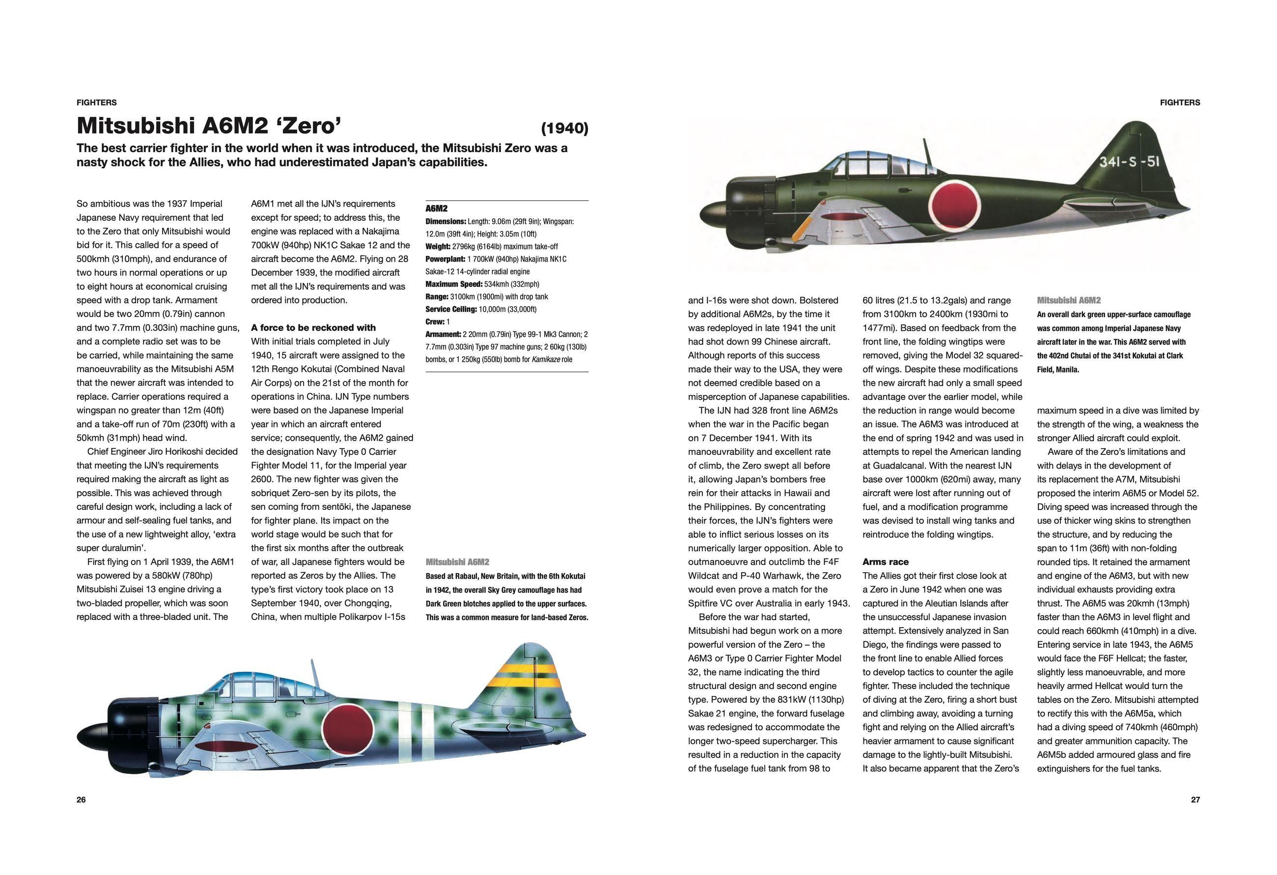 Beispielinhalt (Bild) World War II Military Aircraft