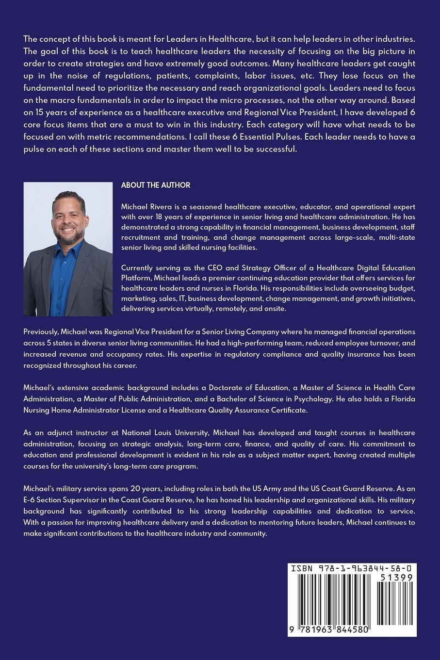 Rückseitencover Lead Like a Pro, Inspire like a Leader