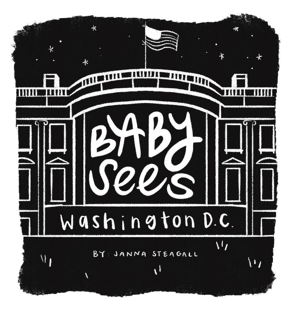 Vorderes Coverbild Baby Sees Washington, DC