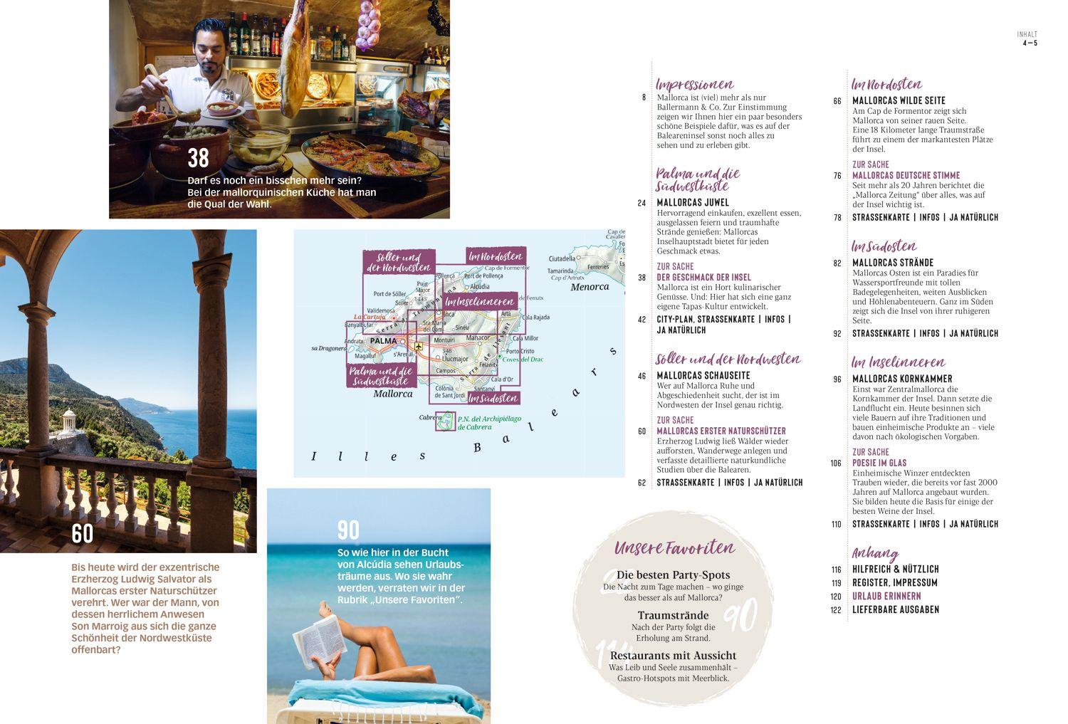 Beispielinhalt (Bild) DUMONT Bildatlas Mallorca