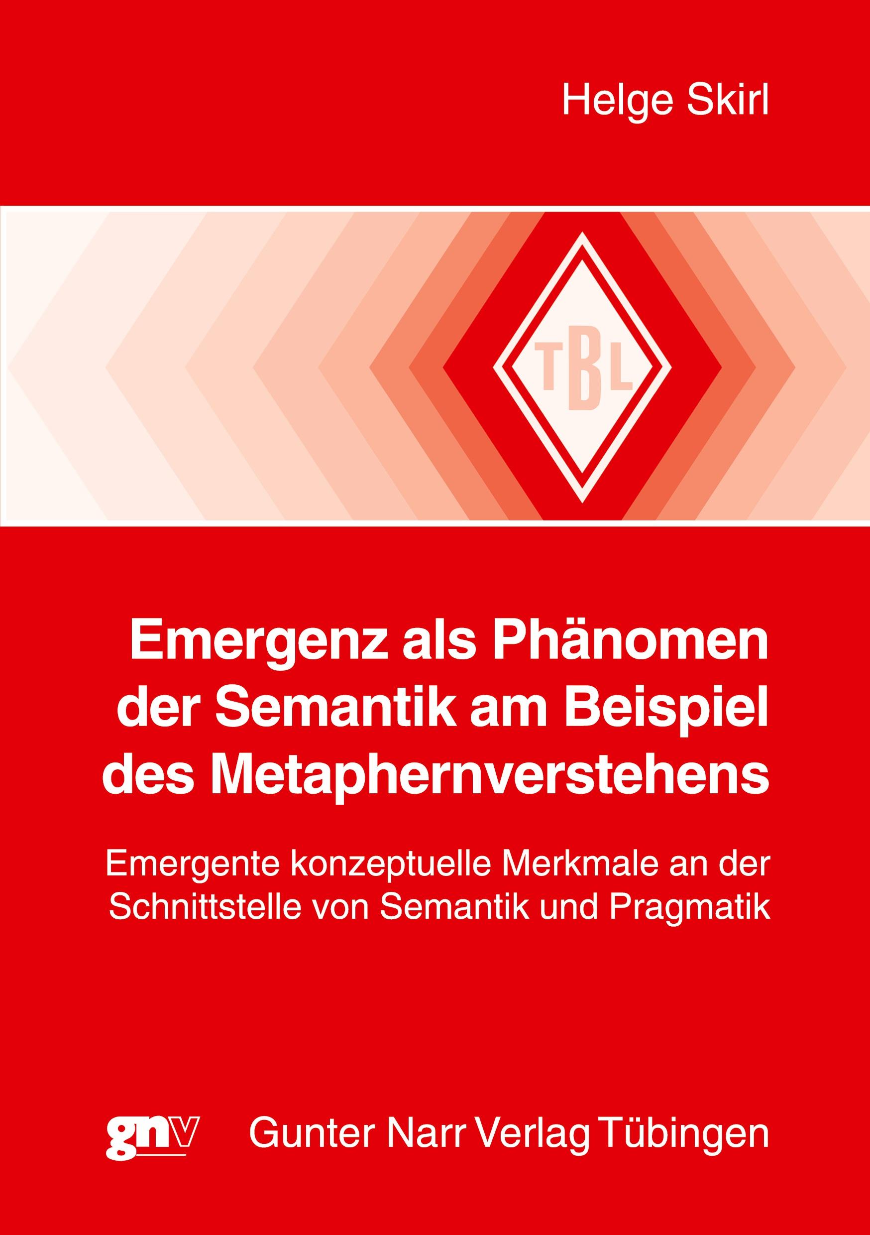 Vorderes Coverbild Emergenz als Phänomen der Semantik am Besipiel des Metaphernverstehens