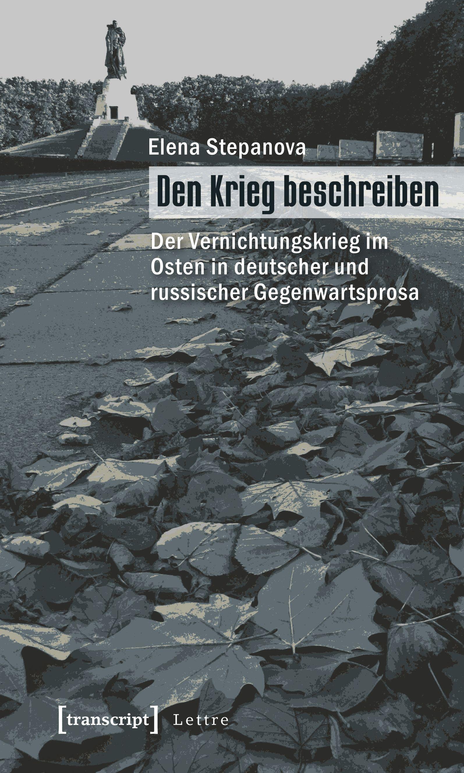Vorderes Coverbild Den Krieg beschreiben